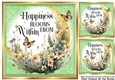Lovely Spring Nature 8x8 Card Fronts With Words (Two)