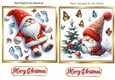 2 Lovely Christmas Gnome Toppers (SET TWO)