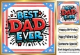 American 8x8 Frame Father Day (THREE)