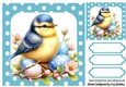 Pretty Bird in Polkadot 8X8 Frame (TWO)