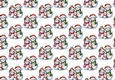 Lovely Christmas Snowmen Backing A4 Paper