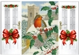 Lovely Christmas Robins Gate Fold (TWO)