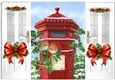 Lovely Christmas Robins Gate Fold (FOUR)