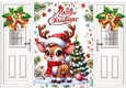 Pretty Deer In The Snow Christmas Gate Fold