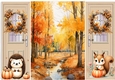 Walk In The Autumn With Animals Gate Fold (TWO)
