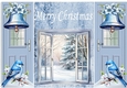 Window With Snow Scene Gatefold (THREE)