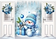 Cute Snowman With A Christmas Gift Gatefold (SIX)