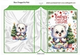 Cute Baby Polar Bear (BABYS FIRST) Folded Book (TWO)