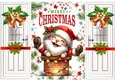 Cheeky Santa Gatefold (THREE)