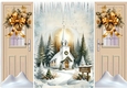 Pretty Vintage Rustic Christmas Gatefold (THREE)