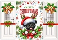 Cute Puppy With Holly Gatefold (THREE)