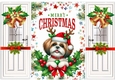 Cute Puppy With Holly Gatefold (EIGHT)