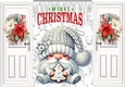 Cheeky Silver Gnome With Icicles Gatefold (TWO)