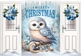 Pretty Snow Owl With Icicles, Christmas Gatefold (FOUR)