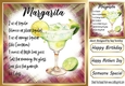 Lovely Fruit Cocktail With Recipe Card Front 8x8 (THREE)