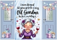 Blue Gatefold With Gran & Gifts With Funny Quote (TWO)