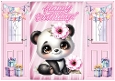 Cute Panda With Presents Pink Gatefold (ONE)