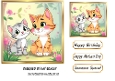 Cute Kittens Cuddling 7x7 (ONE)