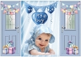 Lovely Gatefold With Smiling Baby Boy (ONE)