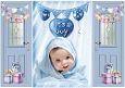 Lovely Gatefold With Smiling Baby Boy (FOUR)