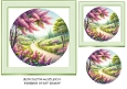 Pretty Walk In The Countryside 7x7 Card Front