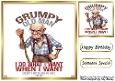 Funny 8X8 Topper With Humour Caption (FIVE)