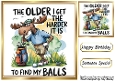Funny 8X8 Topper With Humour Caption (SEVEN))