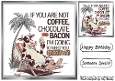 Funny 8X8 Topper With Humour Caption (SILVER SEVEN)