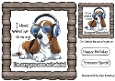 Funny 8X8 Topper With Humour Caption (WOOD TWO)