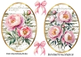 2 Lovely Toppers of Pink Peonies With Bows (SET ONE)