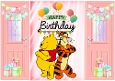 Peach Gatefold With Pooh Bear & Tigger (ONE)