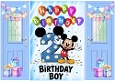 Blue Gatefold With Mickey Mouse (2ND BIRTHDAY)