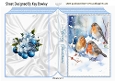 A5 Folded Book With Pretty Robins With Snow (ONE)