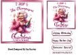 Grandma With Humour In The Pink 7X7 Topper (SIX)