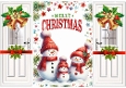 Lovely Christmas Snowman & Family Gatefold (TWO)