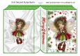 Whimsical Cristmas Fairy Folded A5 Book (THREE)