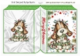Cute Christmas Whimsical Puppy Book (FOUR)