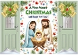 Whimsical Mary & Joseph Green Gatefold (THREE)