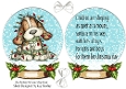 Snow Globe With Dog With Insert (THREE)