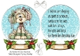 Snow Globe With Dog  With Insert (FOUR)
