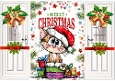 Whimsical Funny Cat Gatefold (TWO)