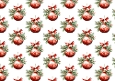 Holly With Red Christmas Baubles Backing Paper