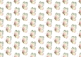 Pretty Backing Paper Of Pastel Butterflies (TWO)