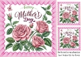 Pretty Pink Roses For Mothers Day 8x8