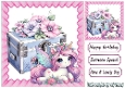Pretty Pink Girlie Things 8x8 In Pink Frill Frame
