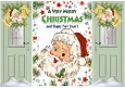 Christmas Gatefold With A Jolly Santa (ONE)