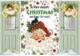 Christmas Gatefold With A Jolly Santa (FOUR)