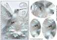 Rainbow Pearl Humming Bird A5, With Oval Pyramids