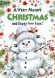 Lovely Snowman A4 (ONE)