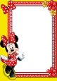 Lovely Minnie Mouse A4 Frame (TWO)